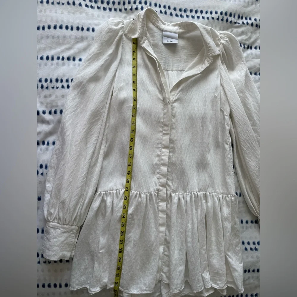 Acler Sherwood Dress in White - Size S - Picture 10 of 13